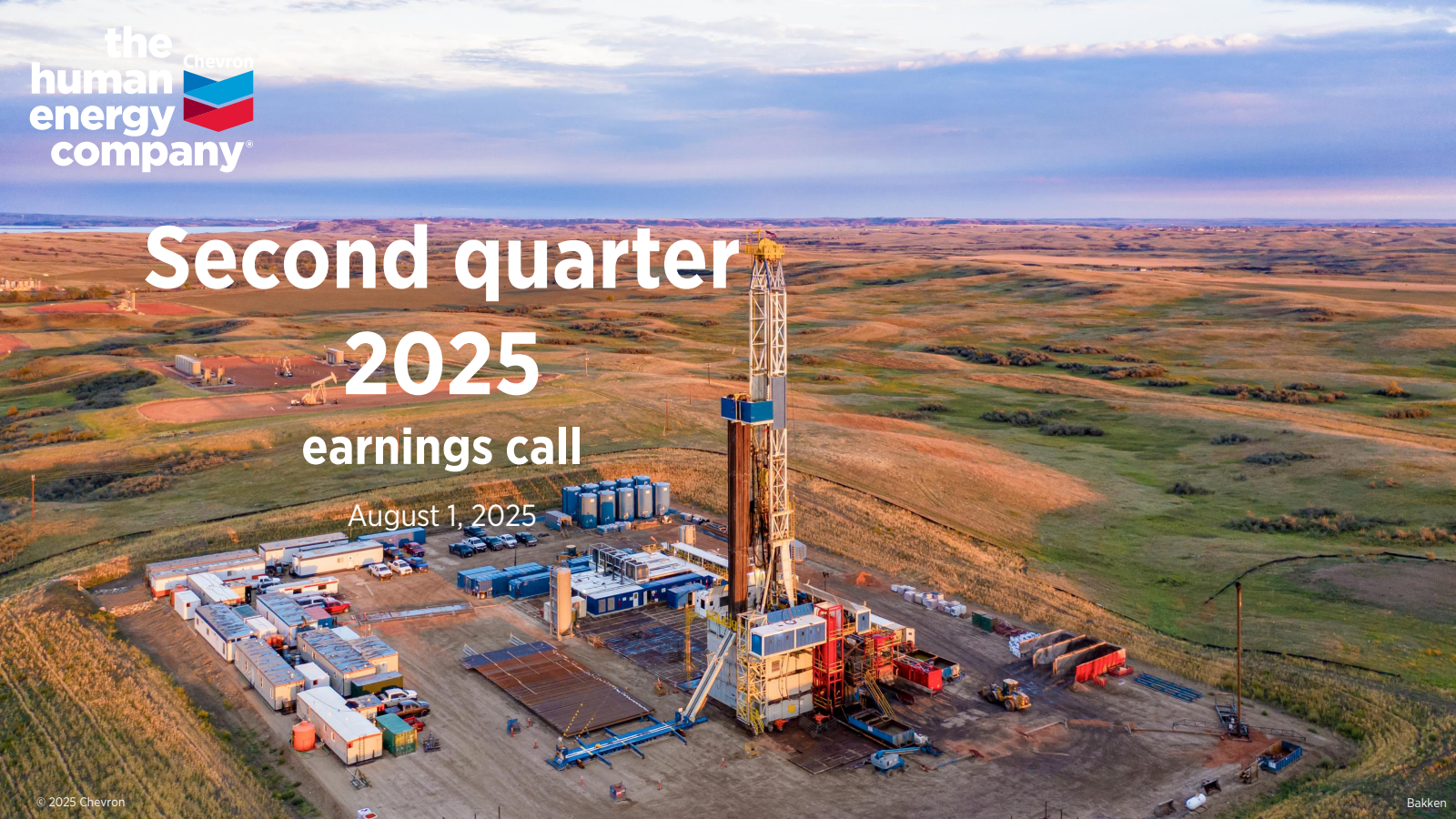 Chevron's Q2 2025 Slide Deck