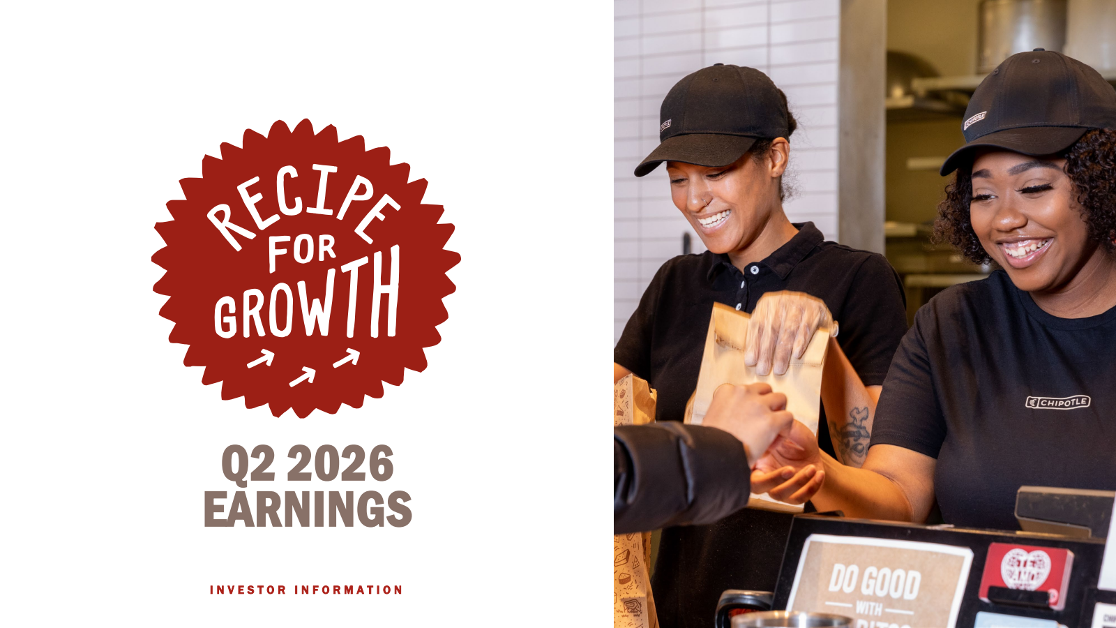 Chipotle Mexican Grill's Q2 2026 Slide Deck