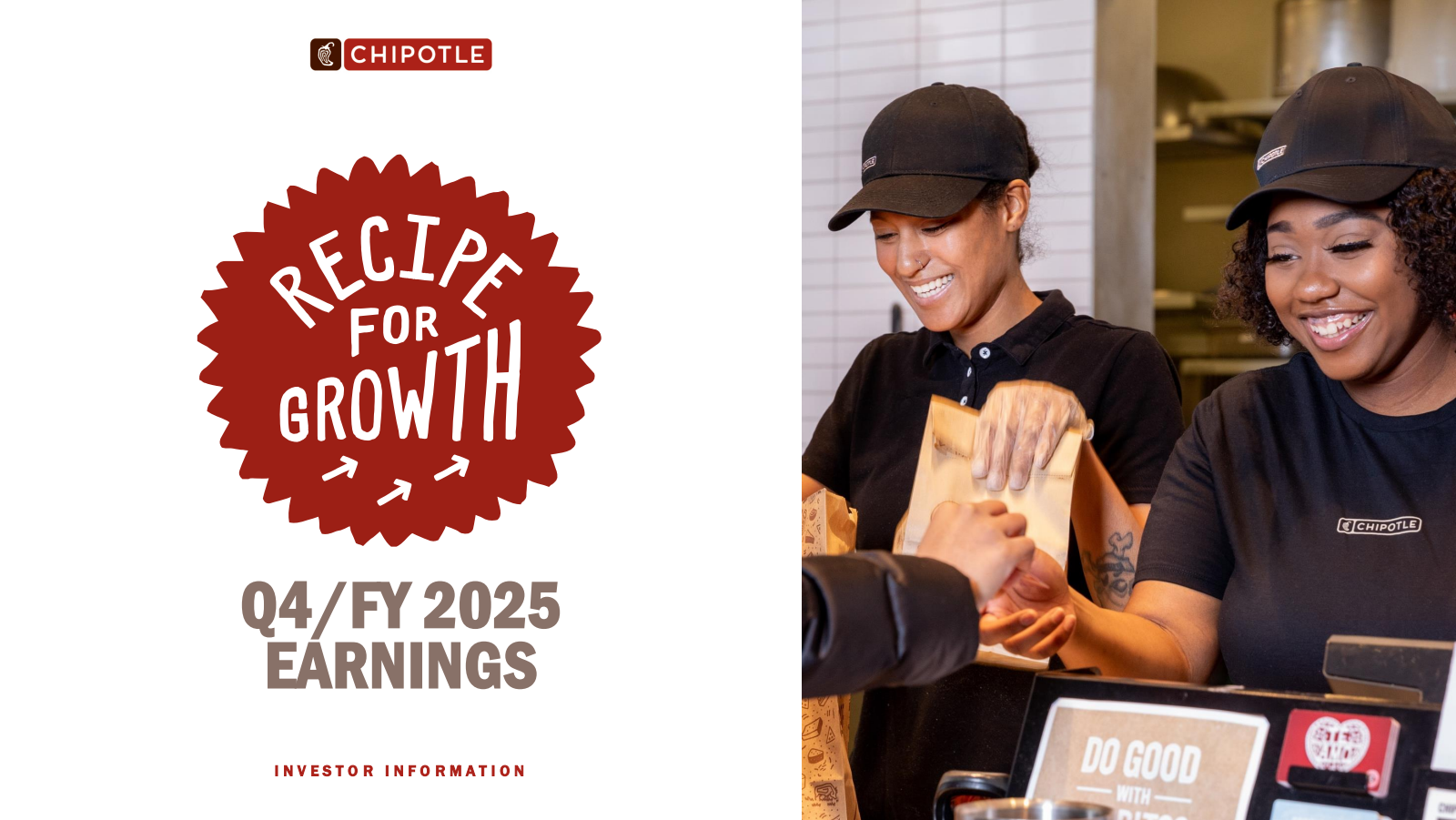 Chipotle Mexican Grill's Q4 2025 Slide Deck