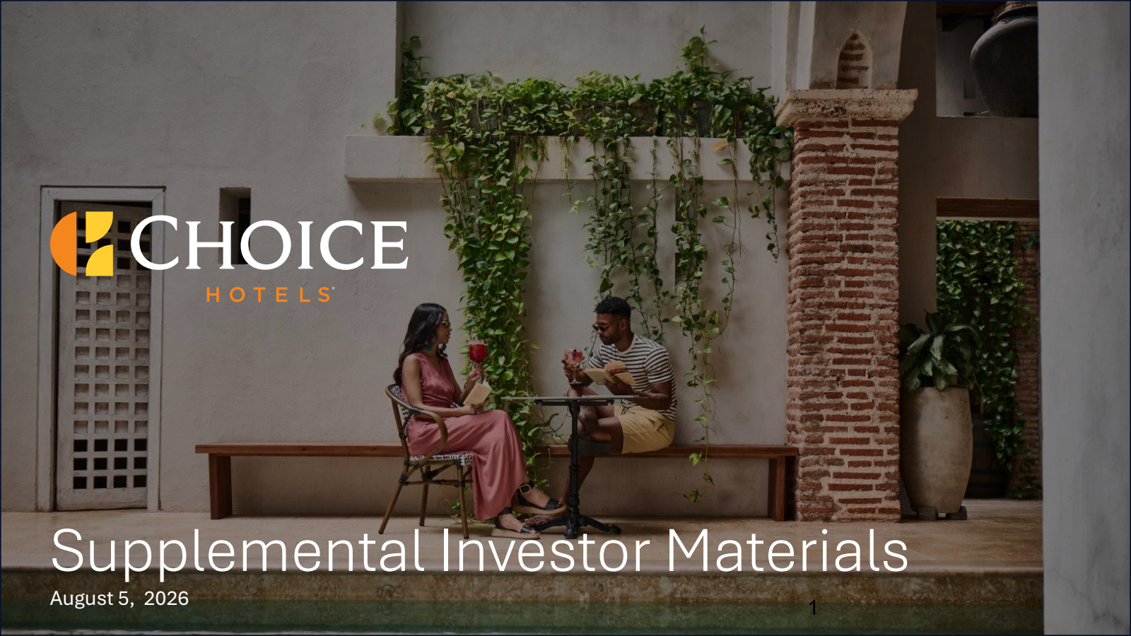 Choice Hotels International's Q2 2026 Slide Deck
