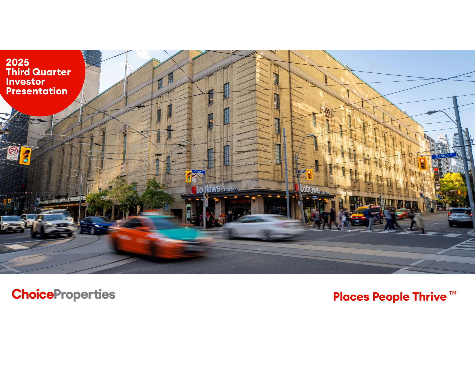Choice Properties Real Est Invstmnt Trst's Q3 2025 Slide Deck