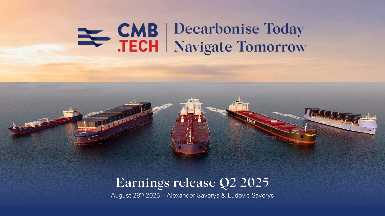 CMB.TECH's Q2 2025 Slide Deck
