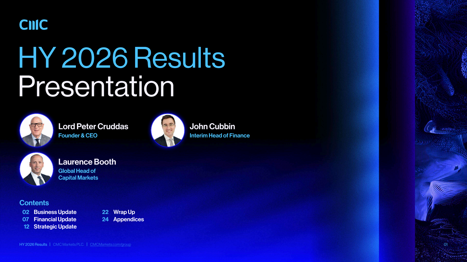 CMC Markets (CMCX) Earnings Date and Reports 2026