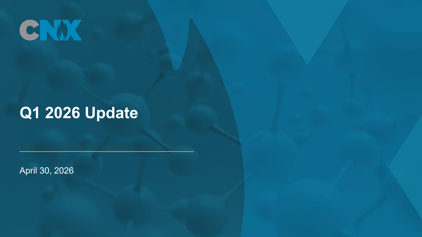 CNX Resources' Q1 2026 Slide Deck