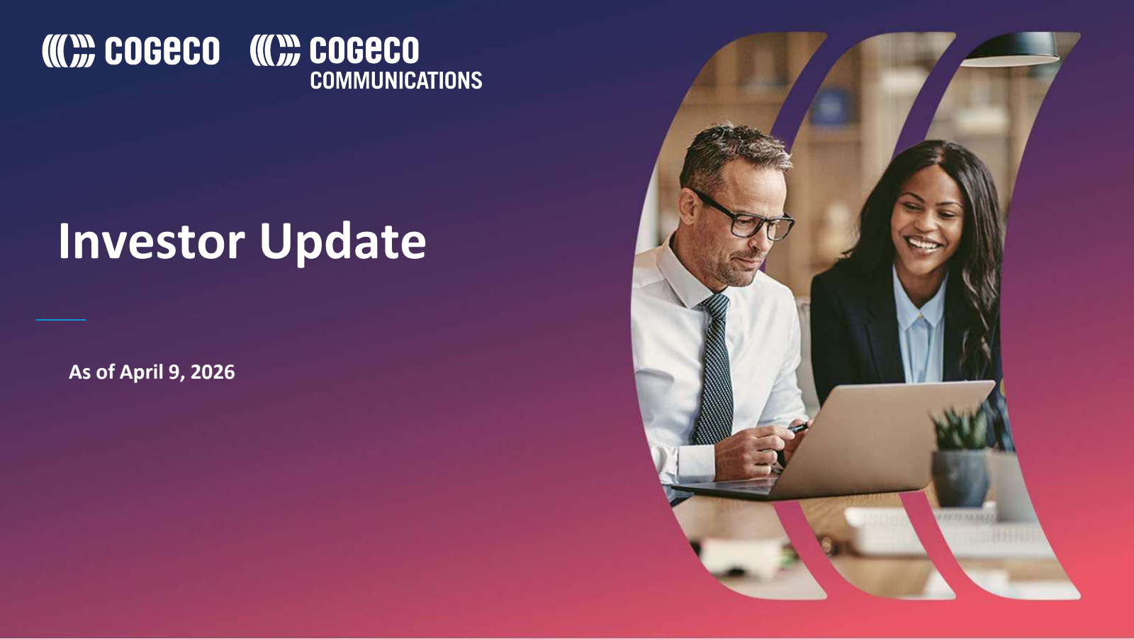 Cogeco's Q2 2026 Slide Deck