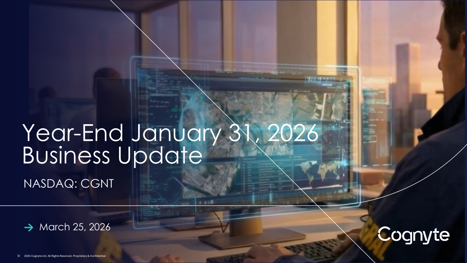 Cognyte Software's Q4 2026 Slide Deck