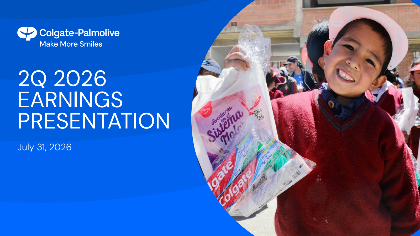 Colgate-Palmolive's Q2 2026 Slide Deck