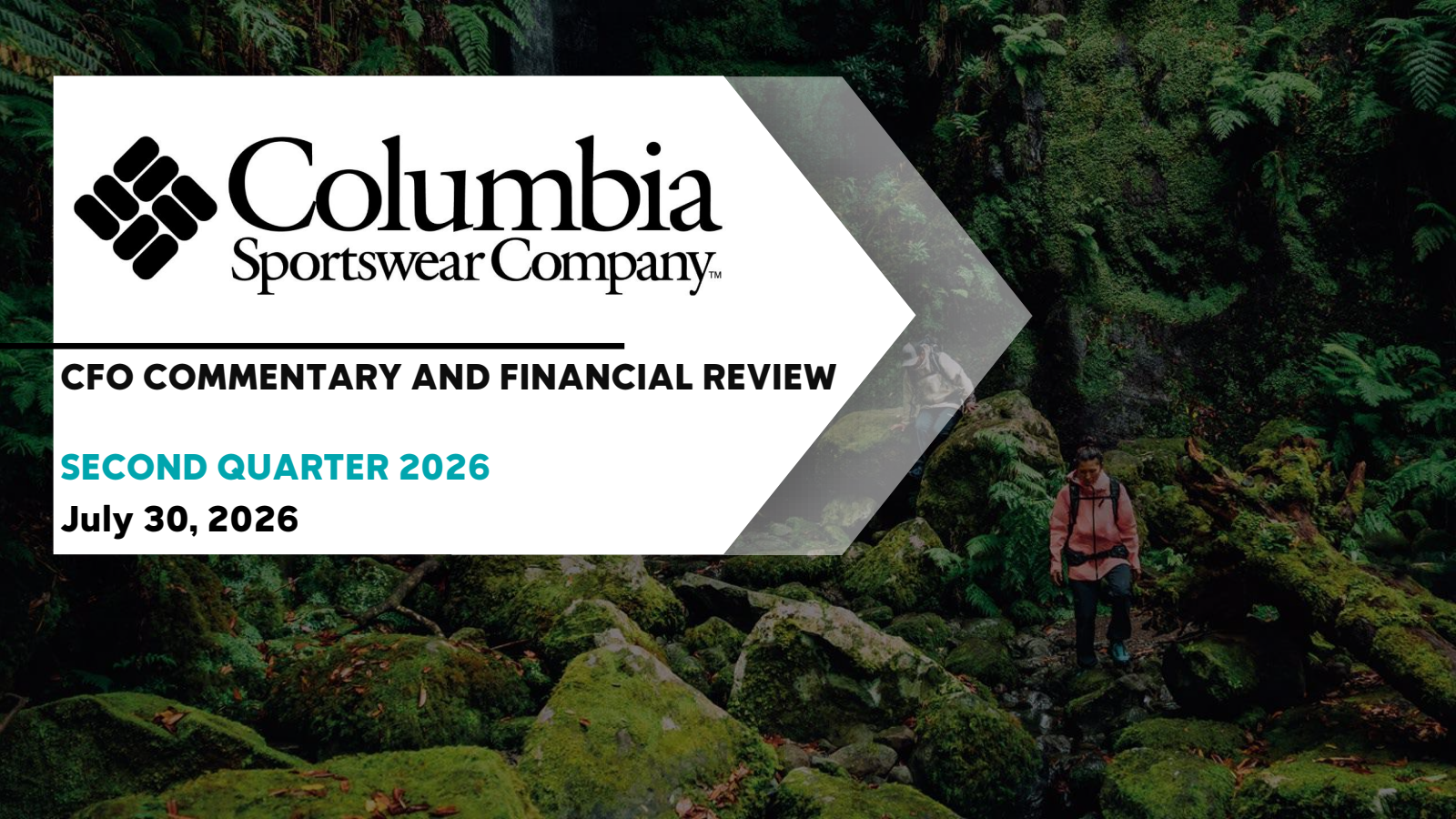 Columbia Sportswear's Q2 2026 Slide Deck