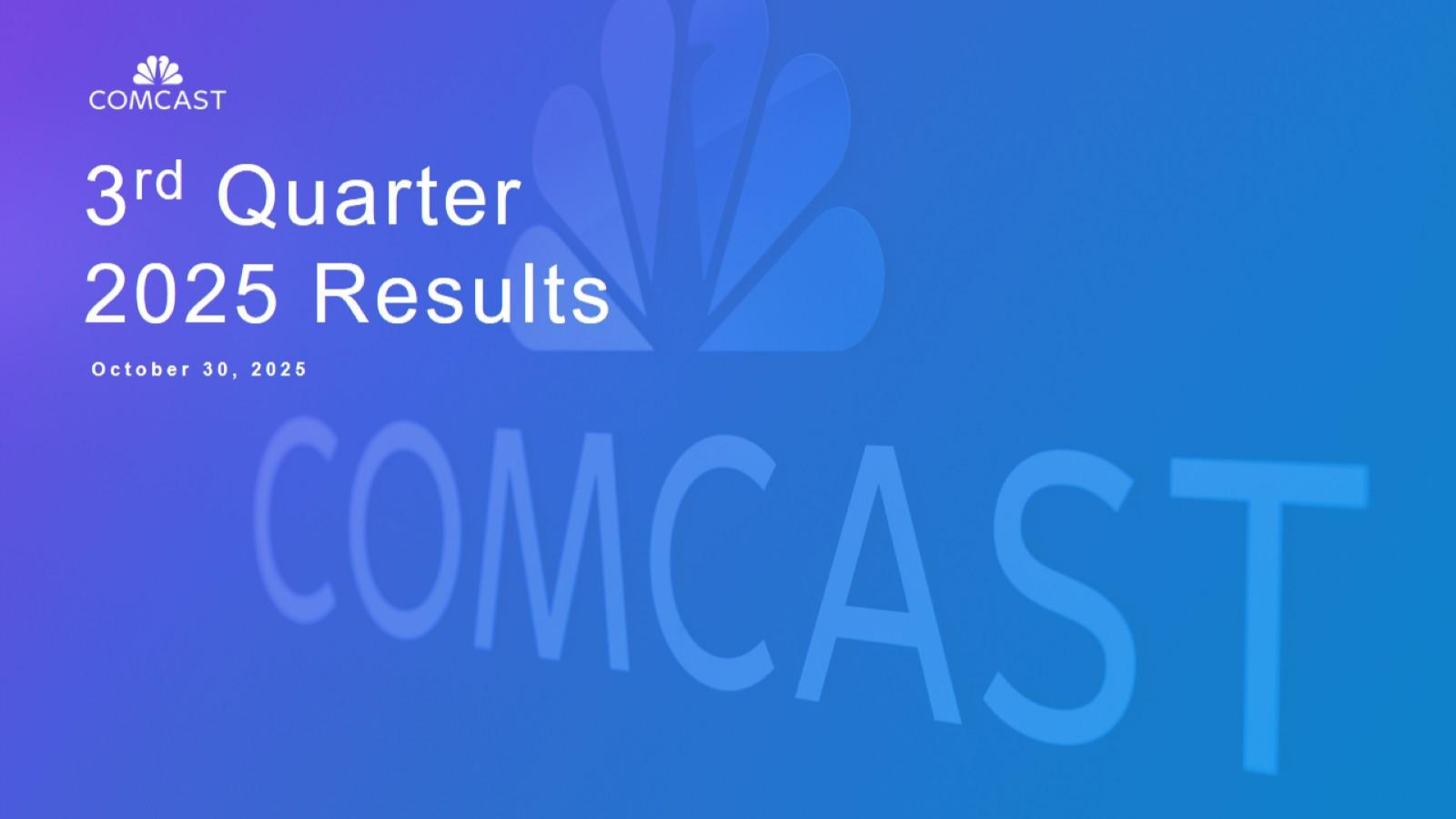 Comcast's Q3 2025 Slide Deck