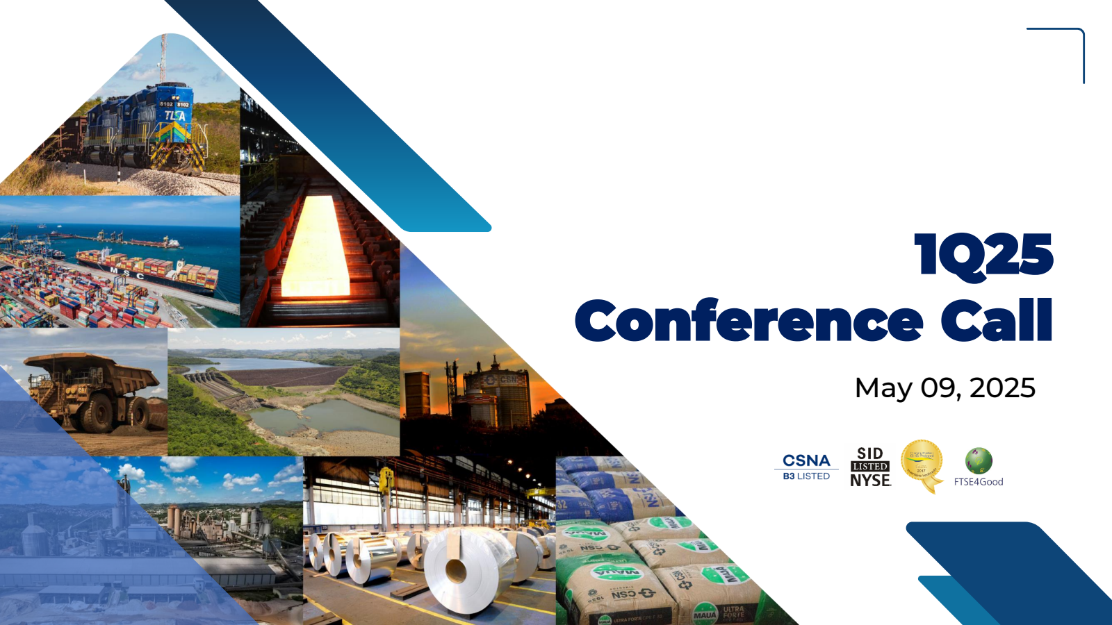 National Steel's Q1 2025 Slide Deck