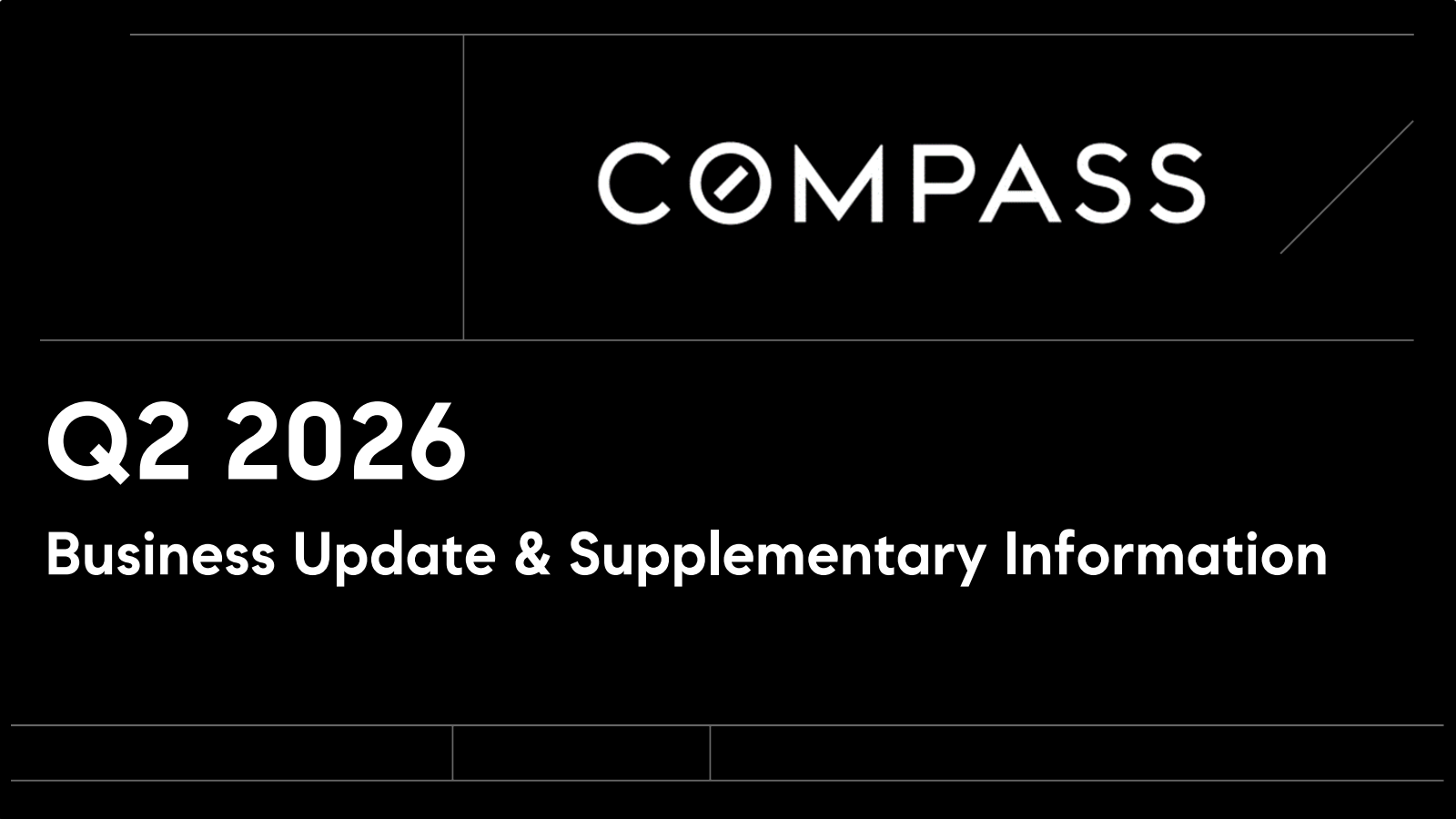 Compass' Q2 2026 Slide Deck