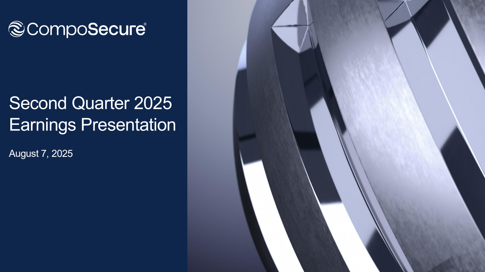 CompoSecure's Q2 2025 Slide Deck