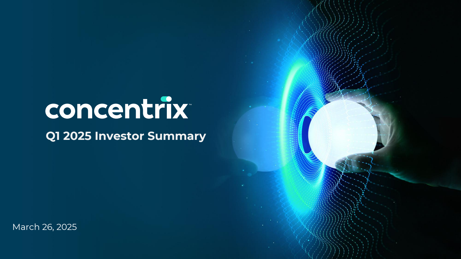 Concentrix's Q1 2025 Slide Deck