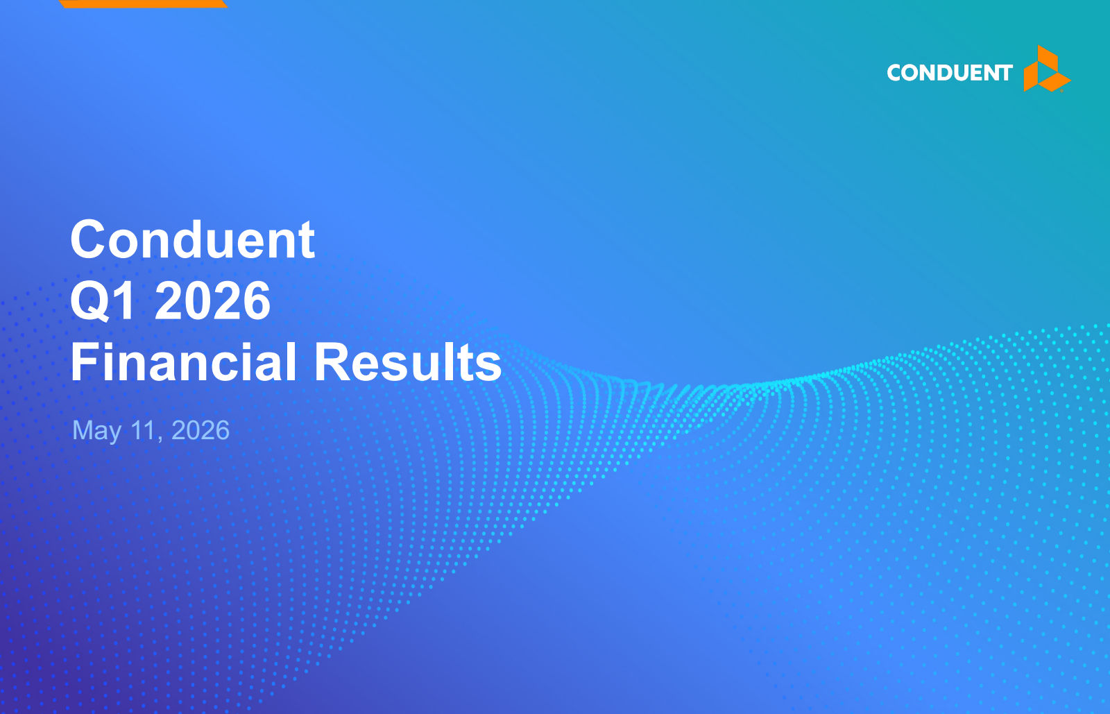 Conduent's Q1 2026 Slide Deck