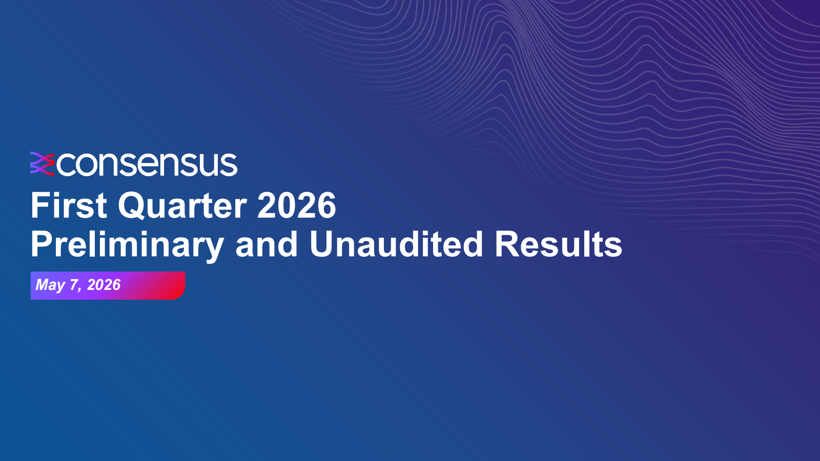 Consensus Cloud Solutions' Q1 2026 Slide Deck