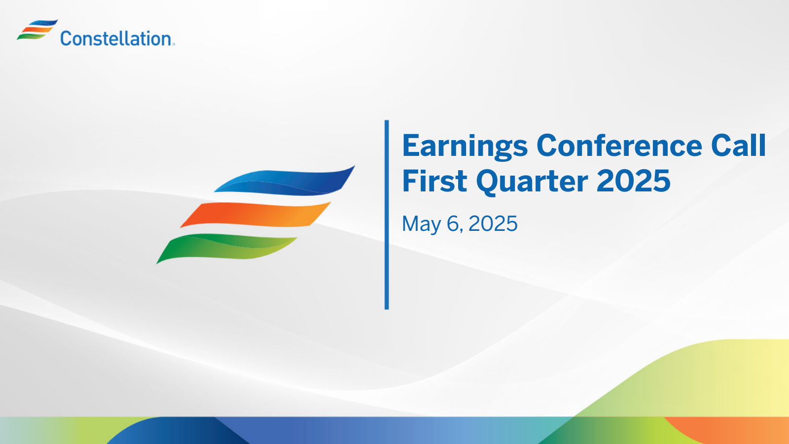 Constellation Energy's Q1 2025 Slide Deck