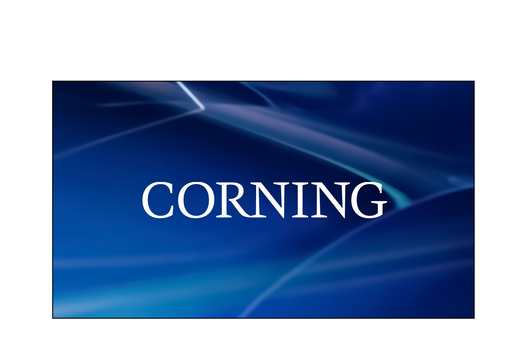Corning's Q3 2021 Slide Deck