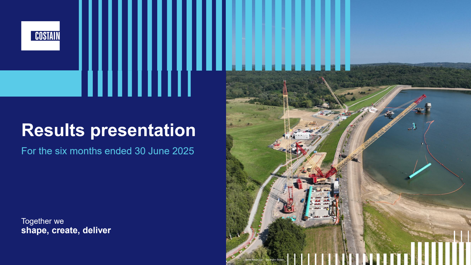 Costain Group's H1 2025 Slide Deck
