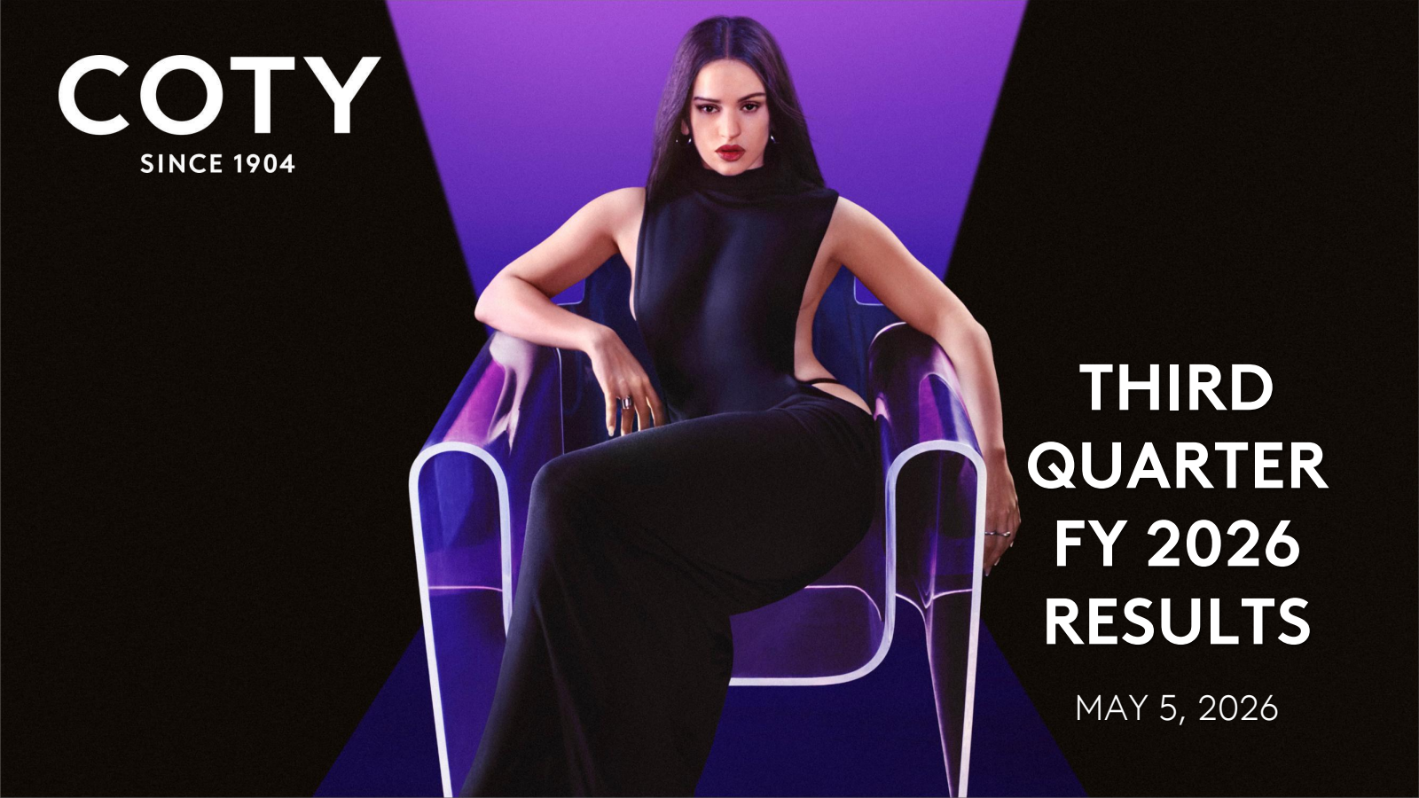 Coty's Q3 2026 Prepared Remarks Slide Deck
