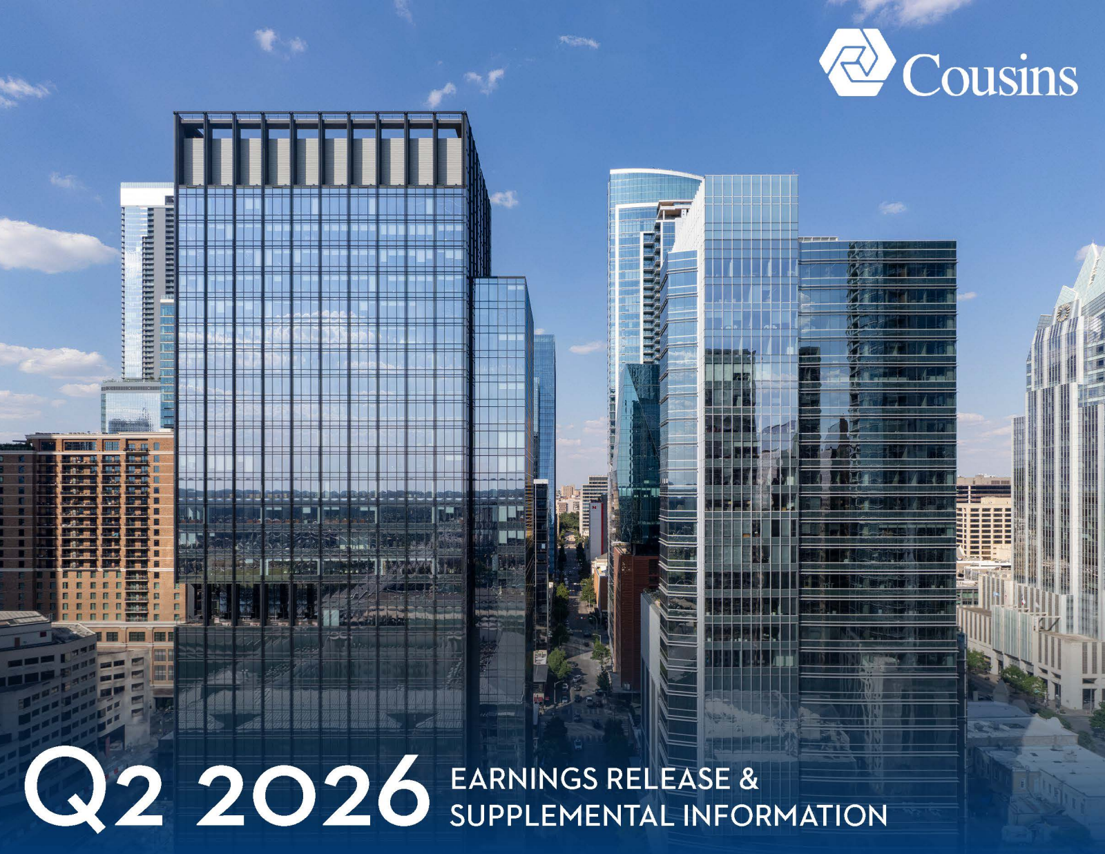 Cousins Properties' Q2 2026 Slide Deck