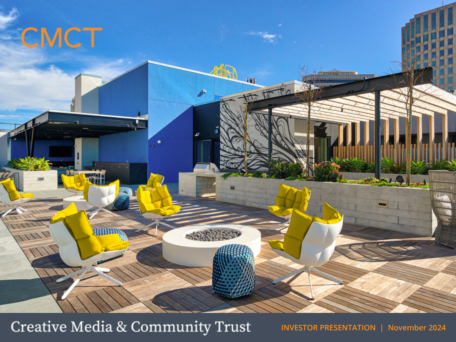 Creative Media & Community Trust Co.'s Q3 2024 Slide Deck
