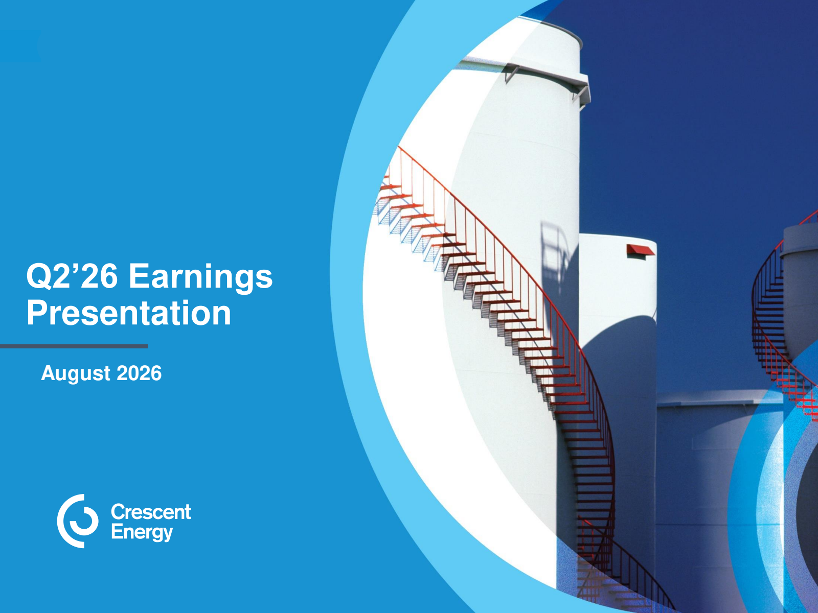 Crescent Energy's Q2 2026 Slide Deck