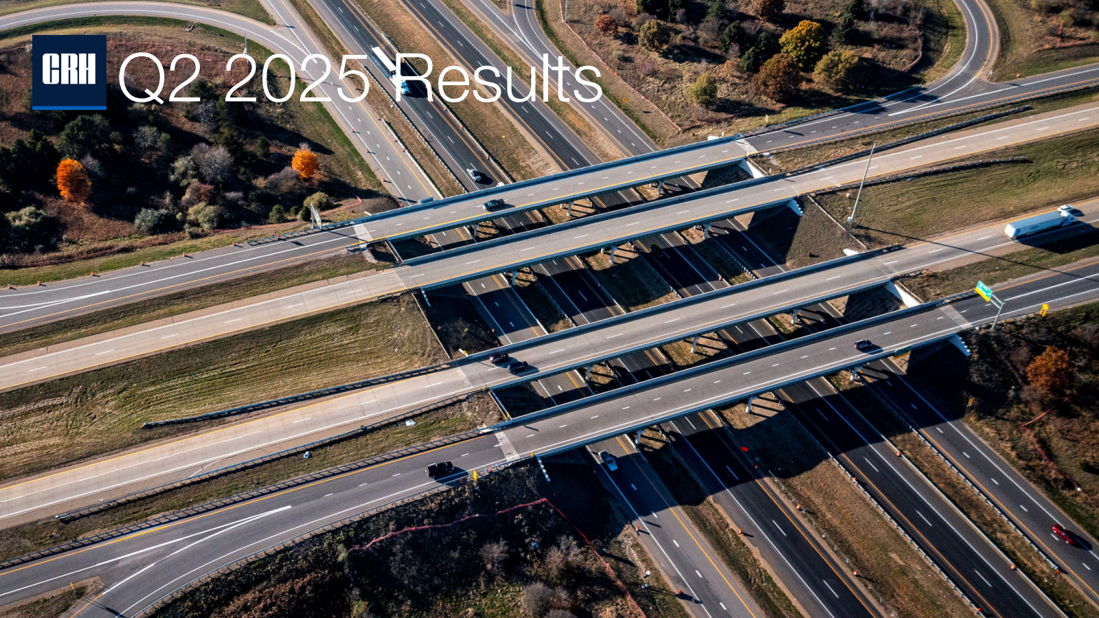 CRH's H1 2025 Slide Deck