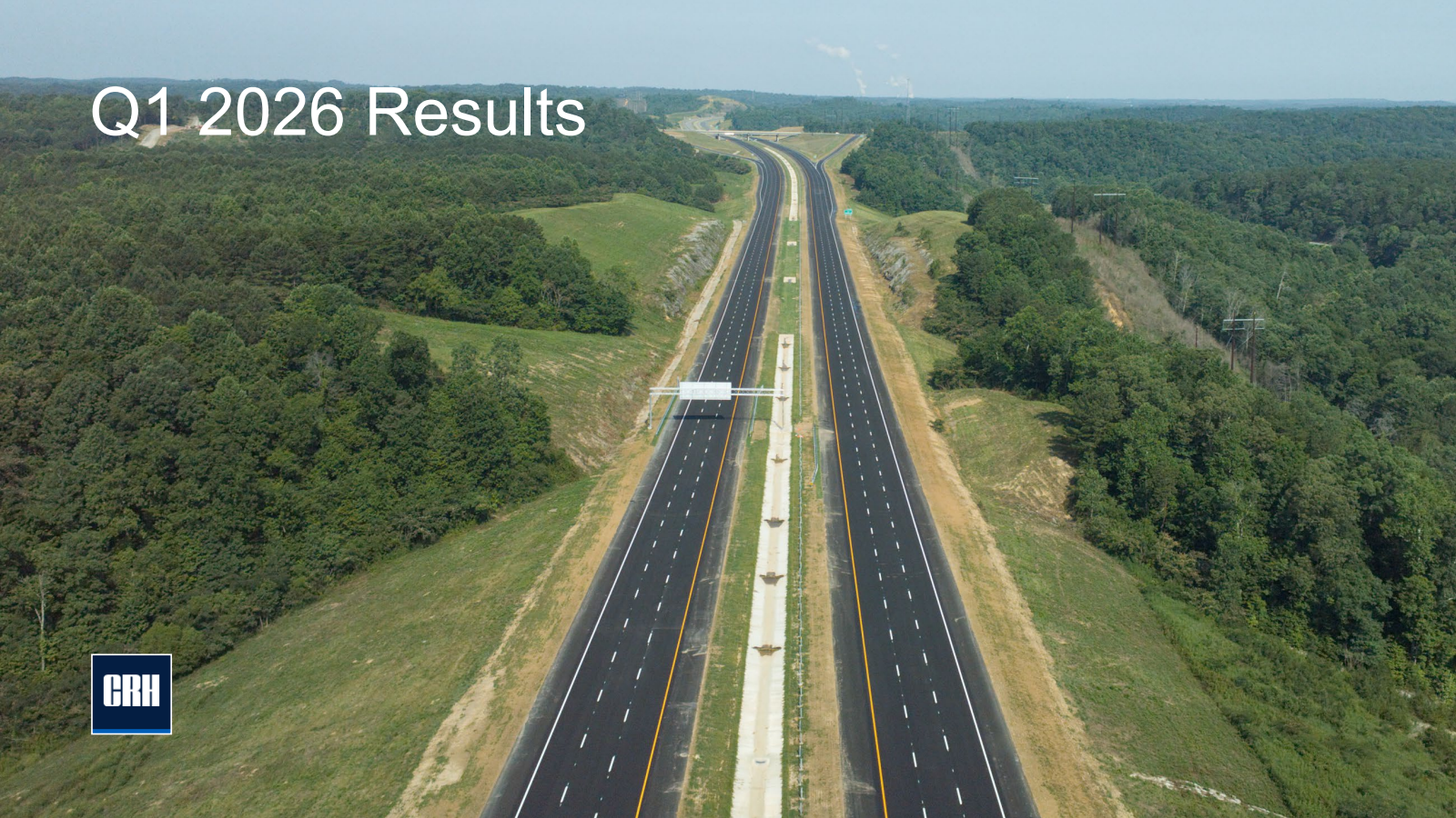 CRH's Q1 2026 Slide Deck