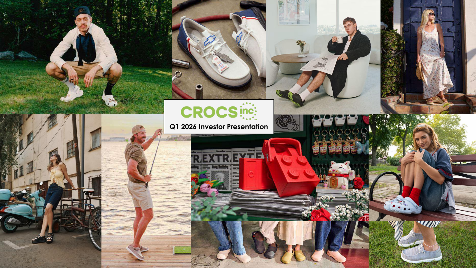 Crocs' Q1 2026 Slide Deck