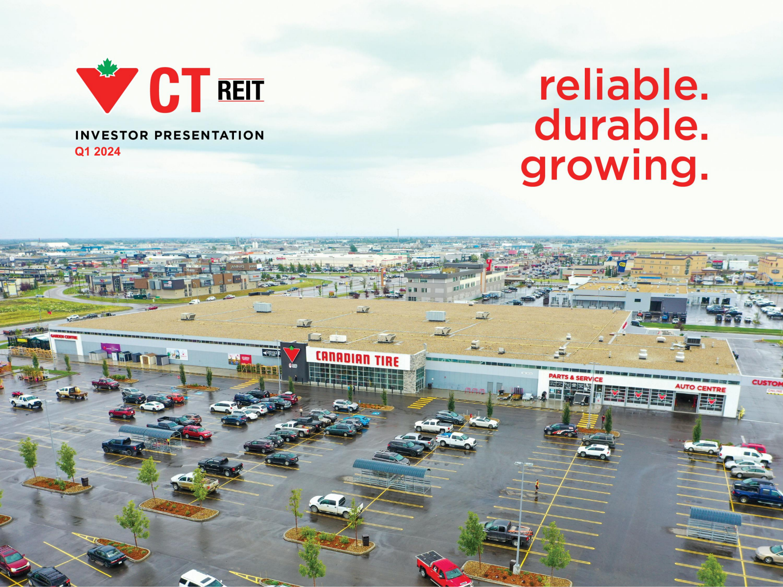 CT Real Estate Investment Trust's Q1 2024 Slide Deck