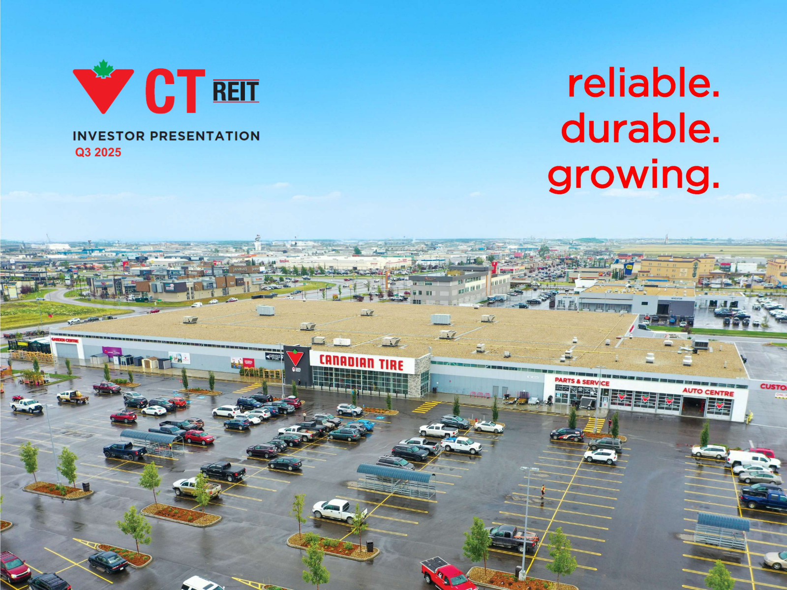 CT Real Estate Investment Trust's Q3 2025 Slide Deck