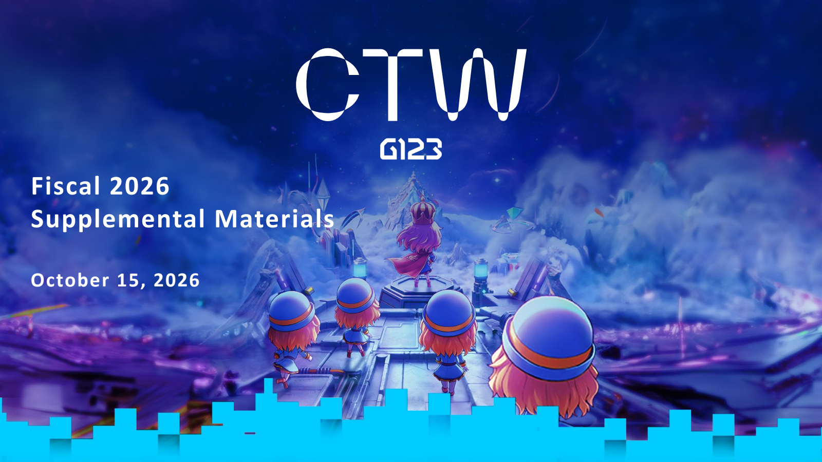 CTW Cayman's H2 2026 Slide Deck