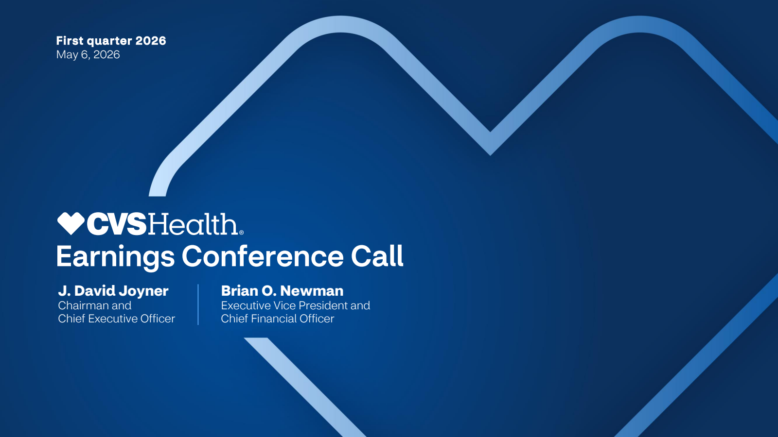 CVS Health's Q1 2026 Slide Deck