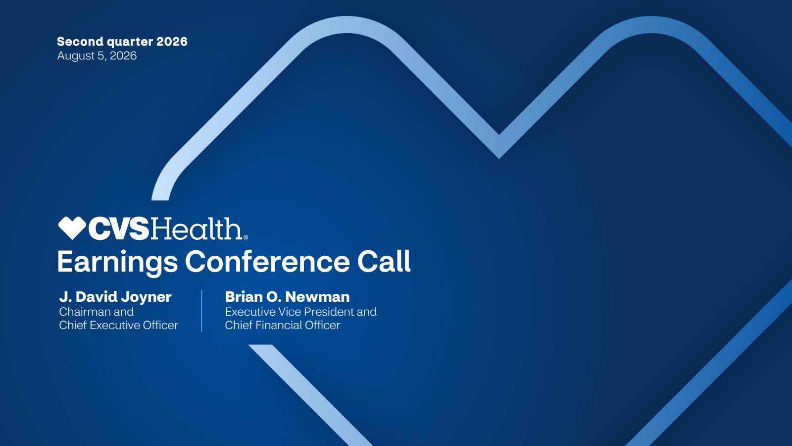 CVS Health's Q2 2026 Slide Deck