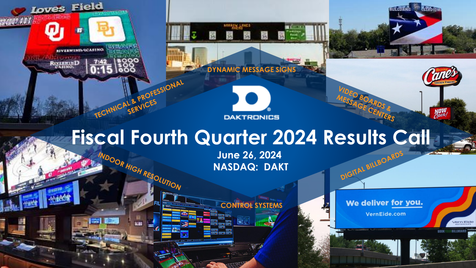 Daktronics' Q4 2024 Slide Deck