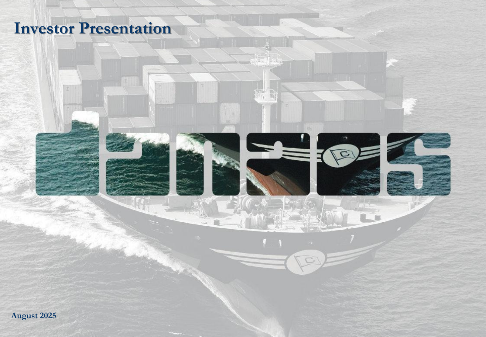 Danaos' Q2 2025 Slide Deck