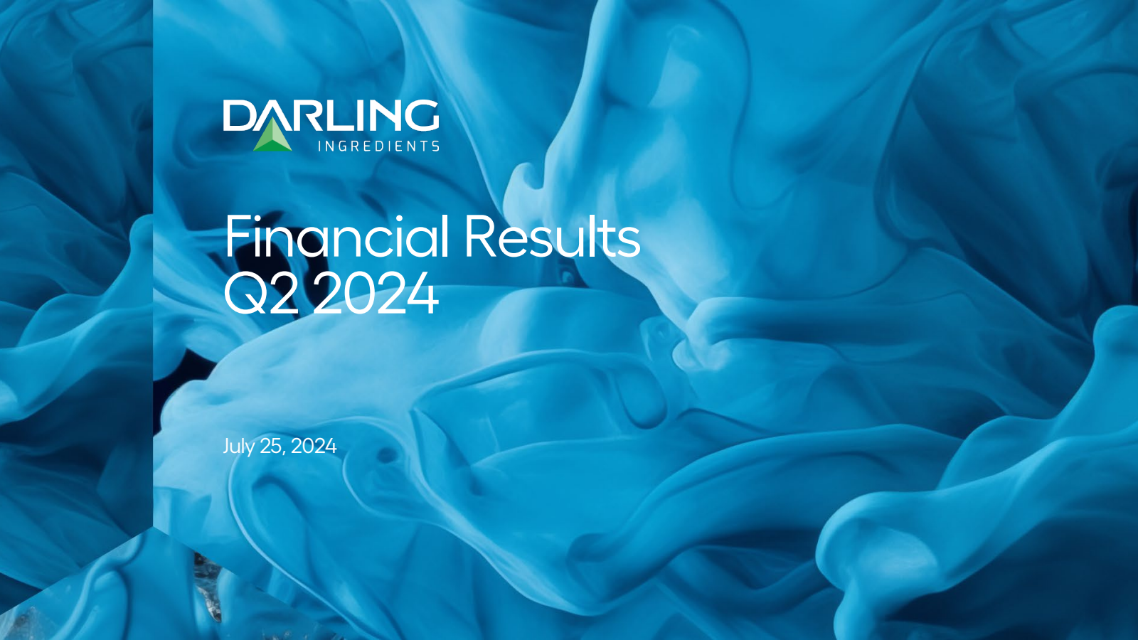 Darling Ingredients' Q2 2024 Slide Deck