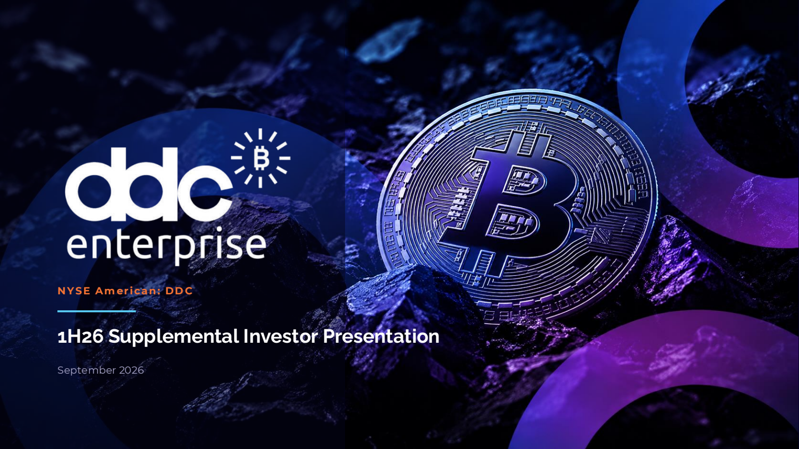DDC Enterprise's Q2 2026 Slide Deck
