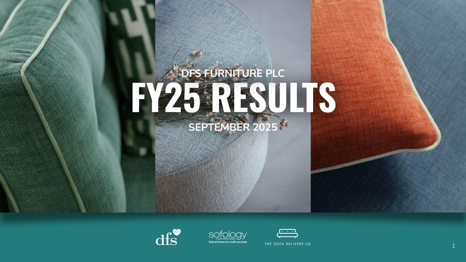 DFS Furniture's H2 2025 Slide Deck