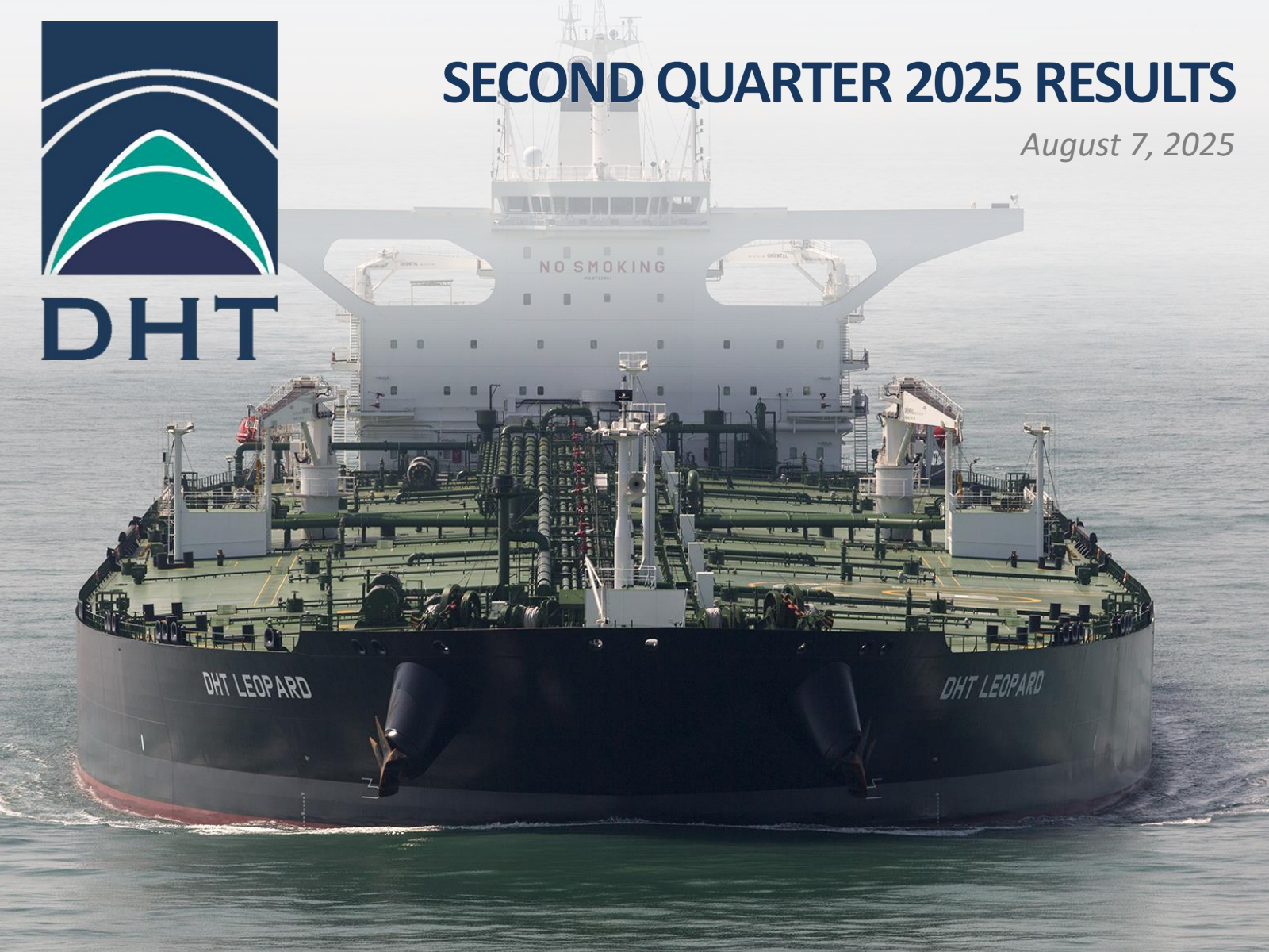 DHT's Q2 2025 Slide Deck