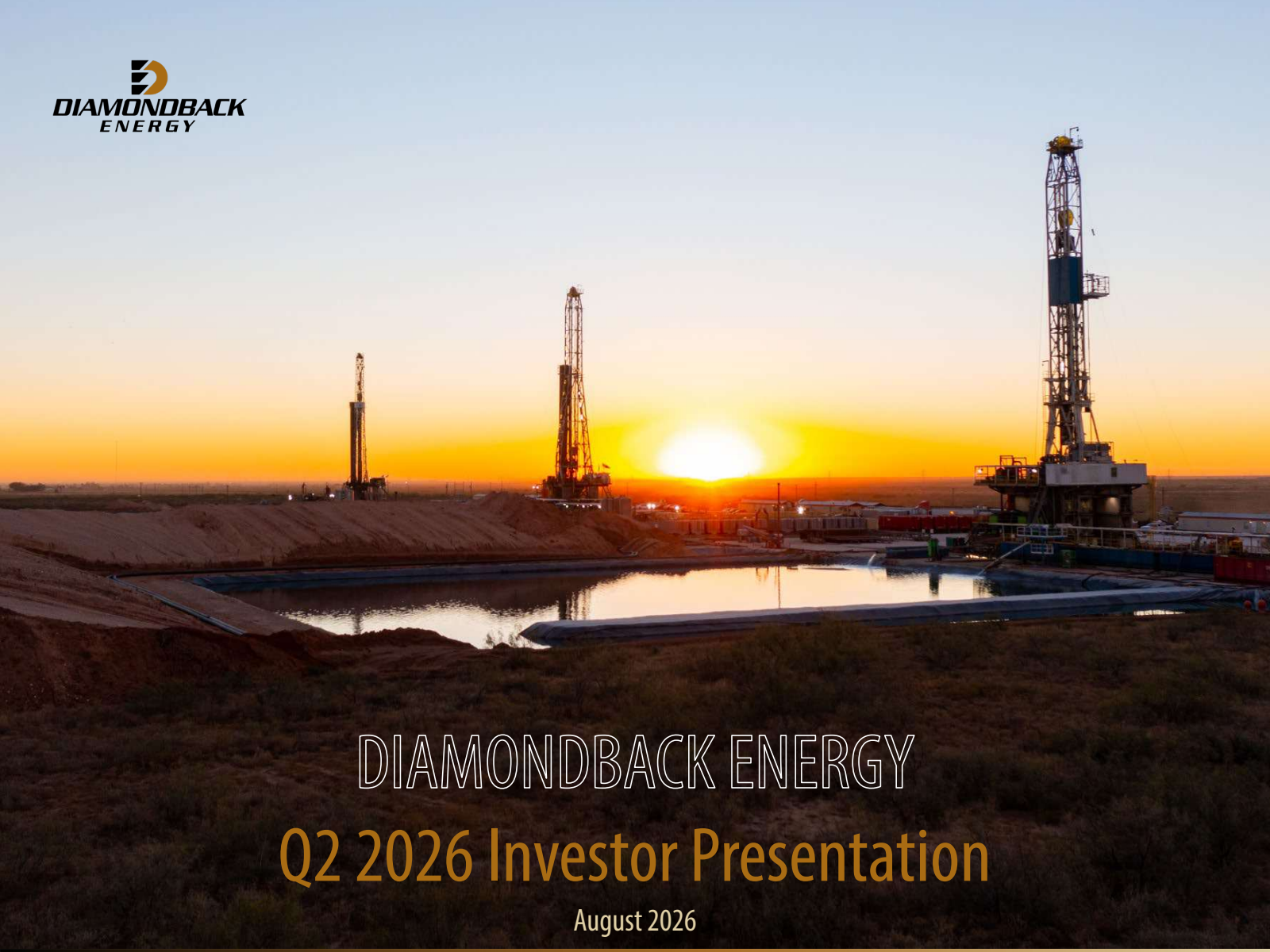 Diamondback Energy's Q2 2026 Slide Deck