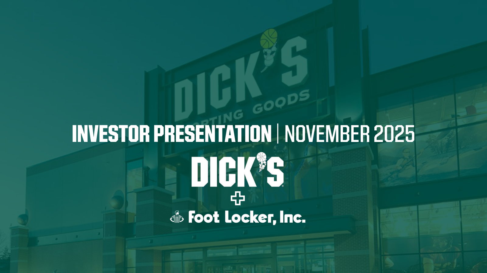DICK'S Sporting Goods' Q3 2026 Slide Deck