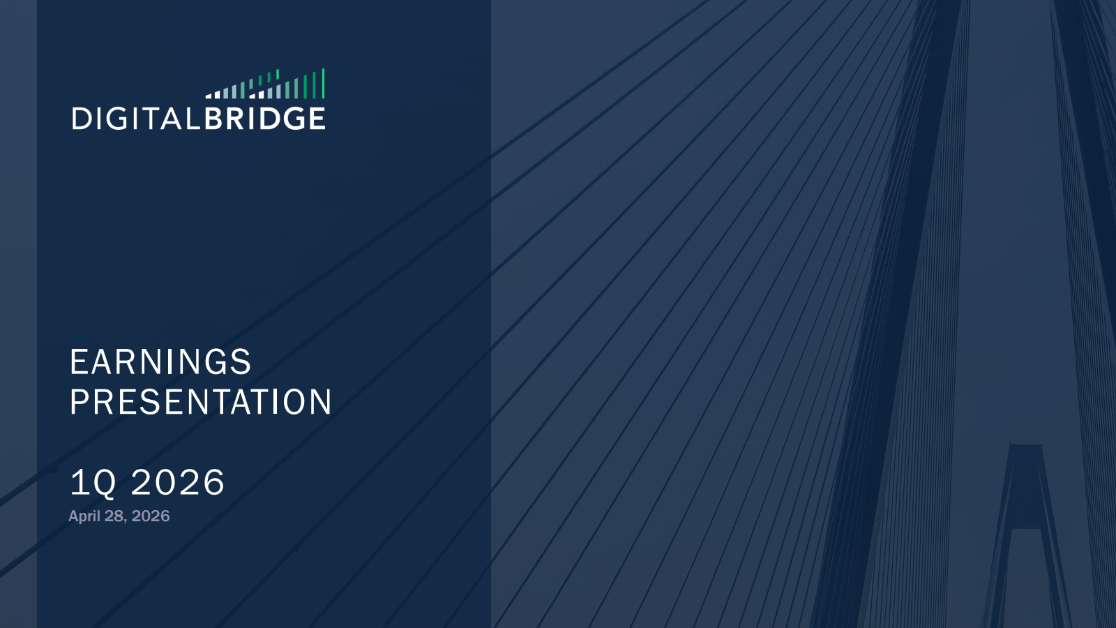 DigitalBridge Group's Q1 2026 Slide Deck