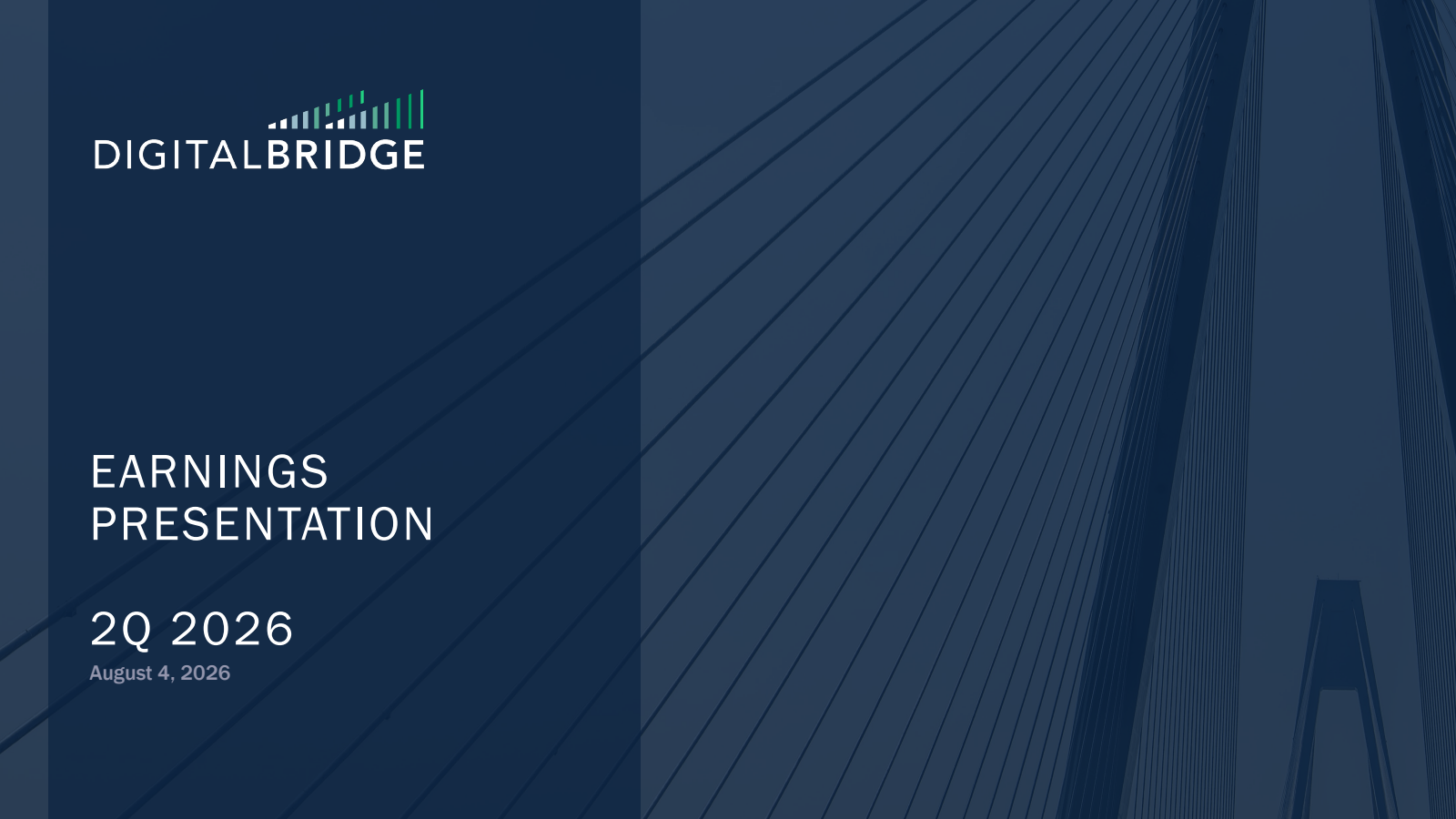 DigitalBridge Group's Q2 2026 Slide Deck