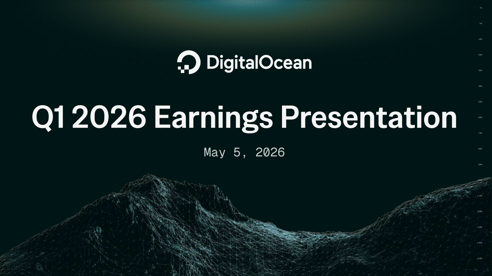 DigitalOcean's Q1 2026 Slide Deck