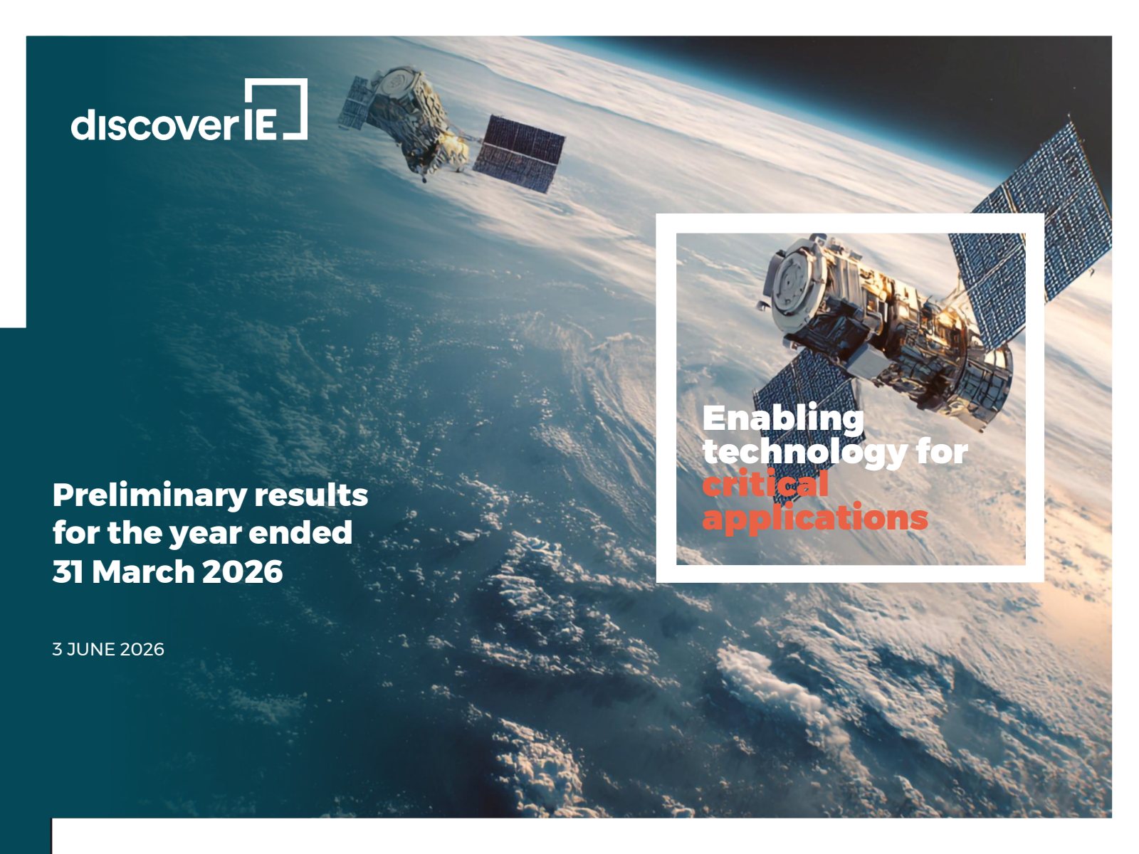 discoverIE Group's H2 2026 Slide Deck