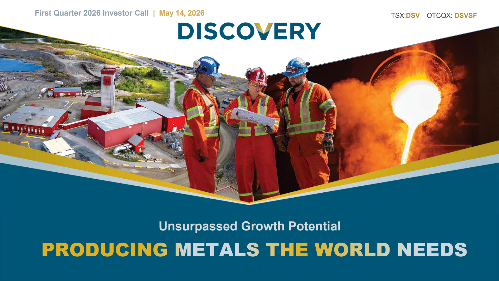 Discovery Silver's Q1 2026 Slide Deck