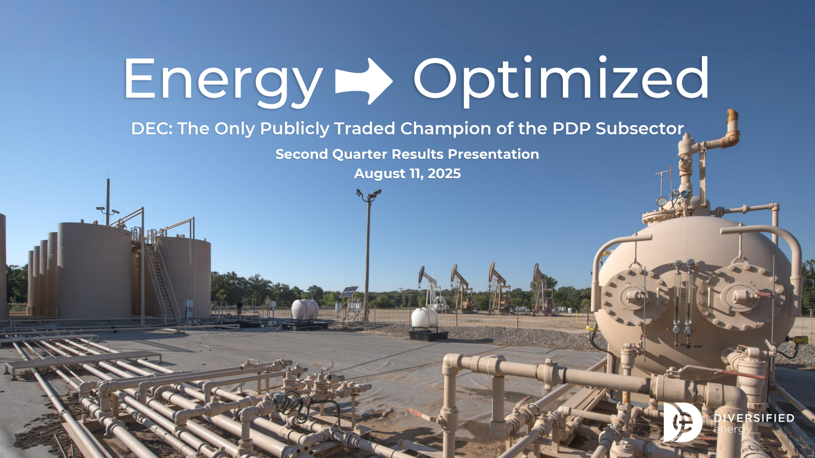 Diversified Energy's H1 2025 Slide Deck