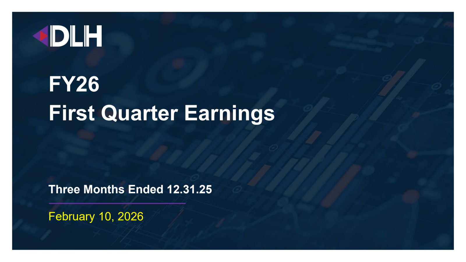 DLH's Q1 2026 Slide Deck