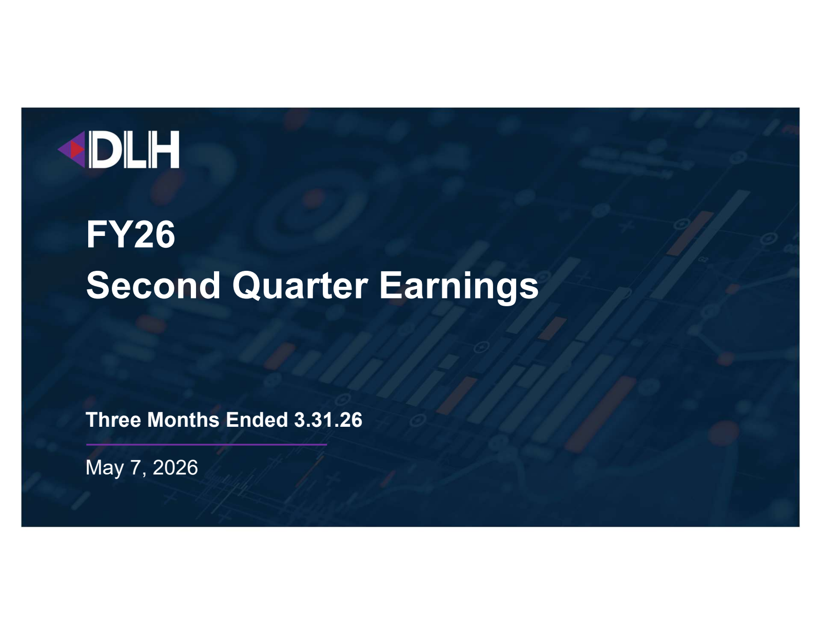 DLH's Q2 2026 Slide Deck